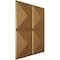 Ekena Millwork 19 5/8in. W x 19 5/8in. H Richmond EnduraWall Decorative 3D Wall Panel Covers 2.67 Sq. Ft. WP20X20RIBGL - alternate 5